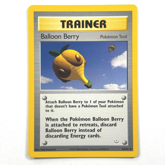 Balloon Berry 060  - Unlimited Neo Revelation - Uncommon Neo Revelation Pokemon Single  Squirtle Squad Card Shop.