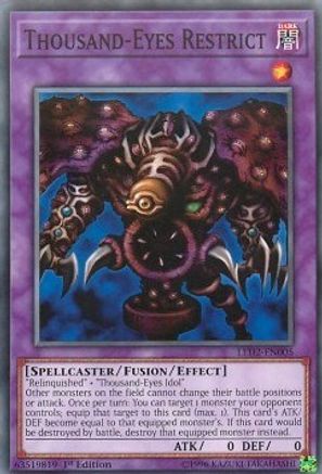 Thousand-Eyes Restrict (LED2-EN005) - Legendary Duelists: Ancient Millennium 1st Edition Legendary Duelists: Ancient Millennium Yugioh Single  Squirtle Squad Card Shop.