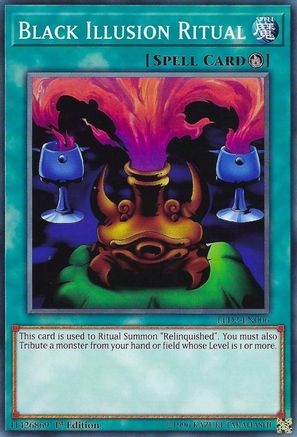 Black Illusion Ritual (LED2-EN006) - Legendary Duelists: Ancient Millennium 1st Edition Legendary Duelists: Ancient Millennium Yugioh Single  Squirtle Squad Card Shop.