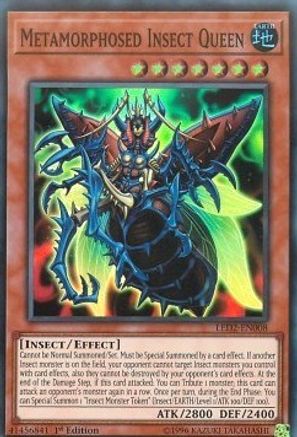 Metamorphosed Insect Queen (LED2-EN008) - Legendary Duelists: Ancient Millennium 1st Edition Legendary Duelists: Ancient Millennium Yugioh Single  Squirtle Squad Card Shop.