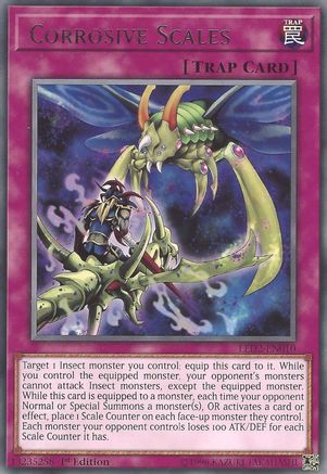 Corrosive Scales (LED2-EN010) - Legendary Duelists: Ancient Millennium 1st Edition Legendary Duelists: Ancient Millennium Yugioh Single  Squirtle Squad Card Shop.