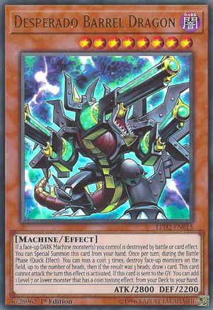 Desperado Barrel Dragon (LED2-EN015) - Legendary Duelists: Ancient Millennium 1st Edition Legendary Duelists: Ancient Millennium Yugioh Single  Squirtle Squad Card Shop.