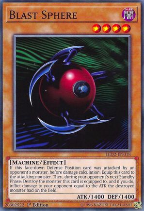 Blast Sphere (LED2-EN018) - Legendary Duelists: Ancient Millennium 1st Edition Legendary Duelists: Ancient Millennium Yugioh Single  Squirtle Squad Card Shop.