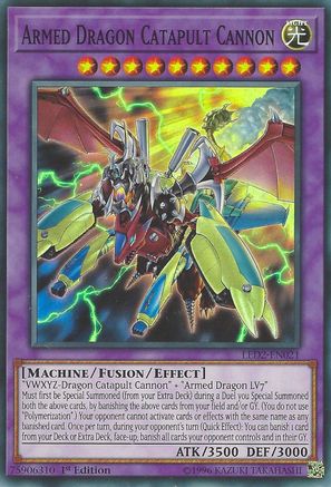 Armed Dragon Catapult Cannon (LED2-EN021) - Legendary Duelists: Ancient Millennium 1st Edition Legendary Duelists: Ancient Millennium Yugioh Single  Squirtle Squad Card Shop.