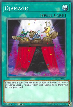 Ojamagic (LED2-EN029) - Legendary Duelists: Ancient Millennium 1st Edition Legendary Duelists: Ancient Millennium Yugioh Single  Squirtle Squad Card Shop.