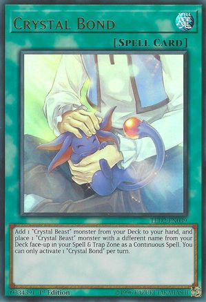 Crystal Bond (LED2-EN039) - Legendary Duelists: Ancient Millennium 1st Edition Legendary Duelists: Ancient Millennium Yugioh Single  Squirtle Squad Card Shop.