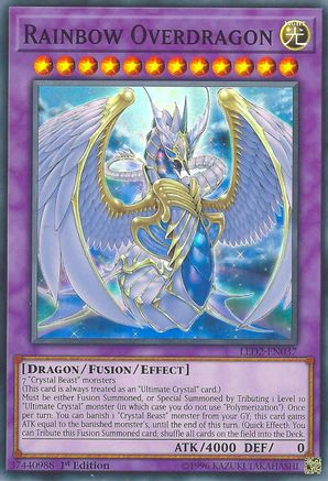 Rainbow Overdragon (LED2-EN037) - Legendary Duelists: Ancient Millennium 1st Edition Legendary Duelists: Ancient Millennium Yugioh Single  Squirtle Squad Card Shop.