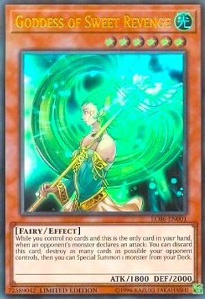 Goddess of Sweet Revenge - LC06-EN001 (LC06-EN001) - Legendary Collection Kaiba Limited Legendary Collection Kaiba Yugioh Single  Squirtle Squad Card Shop.