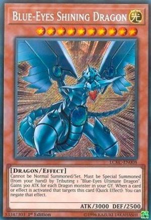 Blue-Eyes Shining Dragon (LCKC-EN008) - Legendary Collection Kaiba Unlimited Legendary Collection Kaiba Yugioh Single  Squirtle Squad Card Shop.