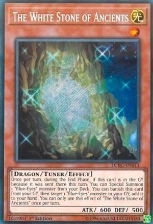 The White Stone of Ancients (LCKC-EN011) - Legendary Collection Kaiba 1st Edition Legendary Collection Kaiba Yugioh Single  Squirtle Squad Card Shop.