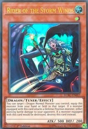 Rider of the Storm Winds (LCKC-EN017) - Legendary Collection Kaiba Unlimited Legendary Collection Kaiba Yugioh Single  Squirtle Squad Card Shop.