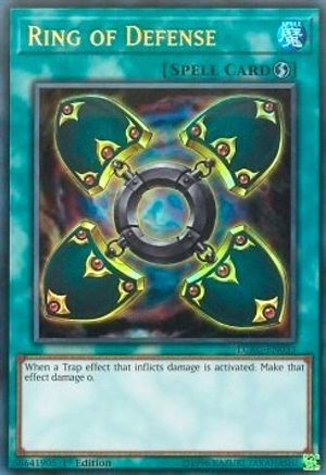 Ring of Defense (LCKC-EN033) - Legendary Collection Kaiba Unlimited Legendary Collection Kaiba Yugioh Single  Squirtle Squad Card Shop.