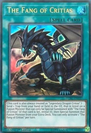 The Fang of Critias (LCKC-EN037) - Legendary Collection Kaiba 1st Edition Legendary Collection Kaiba Yugioh Single  Squirtle Squad Card Shop.
