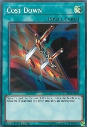 Cost Down (LCKC-EN040) - Legendary Collection Kaiba Unlimited Legendary Collection Kaiba Yugioh Single  Squirtle Squad Card Shop.