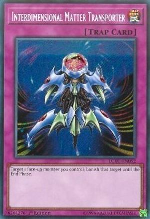 Interdimensional Matter Transporter (LCKC-EN052) - Legendary Collection Kaiba Unlimited Legendary Collection Kaiba Yugioh Single  Squirtle Squad Card Shop.