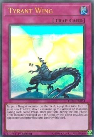 Tyrant Wing (LCKC-EN054) - Legendary Collection Kaiba Unlimited Legendary Collection Kaiba Yugioh Single  Squirtle Squad Card Shop.