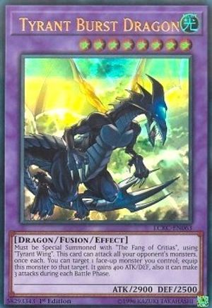 Tyrant Burst Dragon (LCKC-EN063) - Legendary Collection Kaiba Unlimited Legendary Collection Kaiba Yugioh Single  Squirtle Squad Card Shop.