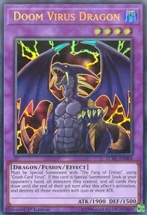 Doom Virus Dragon (LCKC-EN064) - Legendary Collection Kaiba 1st Edition Legendary Collection Kaiba Yugioh Single  Squirtle Squad Card Shop.