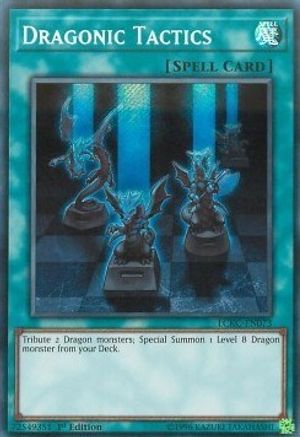 Dragonic Tactics (LCKC-EN073) - Legendary Collection Kaiba Unlimited Legendary Collection Kaiba Yugioh Single  Squirtle Squad Card Shop.