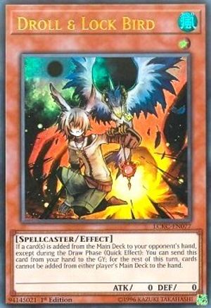 Droll & Lock Bird (LCKC-EN077) - Legendary Collection Kaiba 1st Edition Legendary Collection Kaiba Yugioh Single  Squirtle Squad Card Shop.