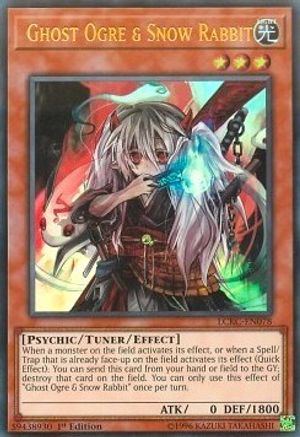 Ghost Ogre & Snow Rabbit (LCKC-EN078) - Legendary Collection Kaiba Unlimited Legendary Collection Kaiba Yugioh Single  Squirtle Squad Card Shop.