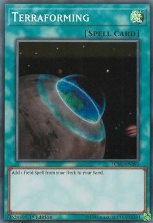 Terraforming (LCKC-EN090) - Legendary Collection Kaiba 1st Edition Legendary Collection Kaiba Yugioh Single  Squirtle Squad Card Shop.