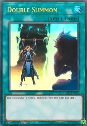Double Summon (LCKC-EN091) - Legendary Collection Kaiba Unlimited Legendary Collection Kaiba Yugioh Single  Squirtle Squad Card Shop.