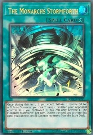 The Monarchs Stormforth (LCKC-EN093) - Legendary Collection Kaiba Unlimited Legendary Collection Kaiba Yugioh Single  Squirtle Squad Card Shop.