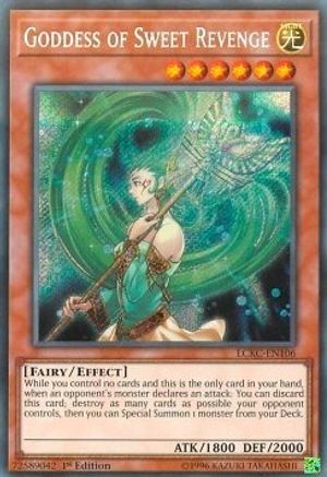 Goddess of Sweet Revenge (LCKC-EN106) - Legendary Collection Kaiba 1st Edition Legendary Collection Kaiba Yugioh Single  Squirtle Squad Card Shop.