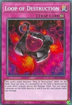 Loop of Destruction (Secret Rare) (LCKC-EN110) - Legendary Collection Kaiba Unlimited Legendary Collection Kaiba Yugioh Single  Squirtle Squad Card Shop.