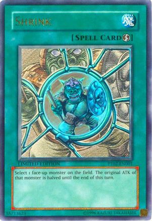 Shrink (PT02-EN001) - Pharaoh Tour Promos Limited Pharaoh Tour Promos Yugioh Single  Squirtle Squad Card Shop.