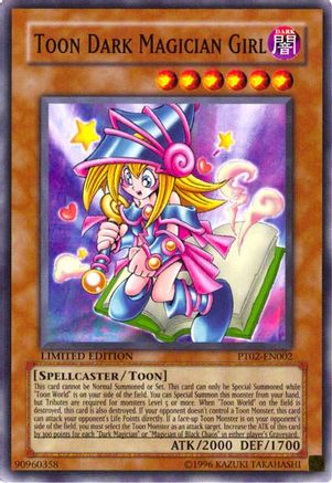 Toon Dark Magician Girl (PT02-EN002) - Pharaoh Tour Promos Limited Pharaoh Tour Promos Yugioh Single  Squirtle Squad Card Shop.
