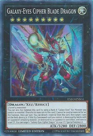 Galaxy-Eyes Cipher Blade Dragon (EXFO-ENSE4) - Extreme Force Limited Extreme Force Yugioh Single  Squirtle Squad Card Shop.