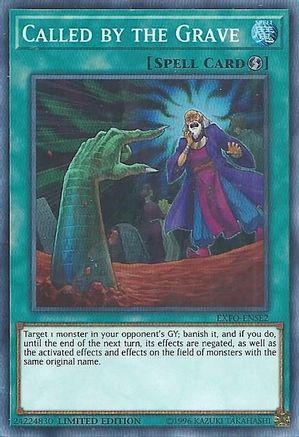 Called by the Grave (EXFO-ENSE2) - Extreme Force Limited Extreme Force Yugioh Single  Squirtle Squad Card Shop.