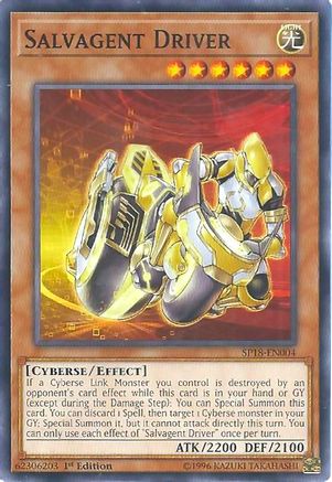 Salvagent Driver (SP18-EN004) - Star Pack VRAINS 1st Edition Star Pack VRAINS Yugioh Single  Squirtle Squad Card Shop.
