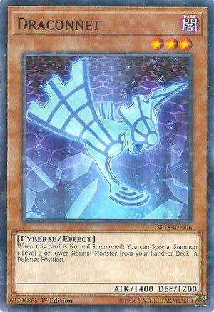 Draconnet (Starfoil) (SP18-EN006) - Star Pack VRAINS 1st Edition Star Pack VRAINS Yugioh Single  Squirtle Squad Card Shop.
