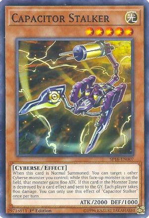 Capacitor Stalker (SP18-EN007) - Star Pack VRAINS 1st Edition Star Pack VRAINS Yugioh Single  Squirtle Squad Card Shop.