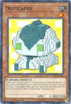 Dotscaper (Starfoil) (SP18-EN011) - Star Pack VRAINS 1st Edition Star Pack VRAINS Yugioh Single  Squirtle Squad Card Shop.