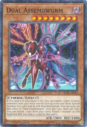 Dual Assembwurm (Starfoil) (SP18-EN012) - Star Pack VRAINS 1st Edition Star Pack VRAINS Yugioh Single  Squirtle Squad Card Shop.