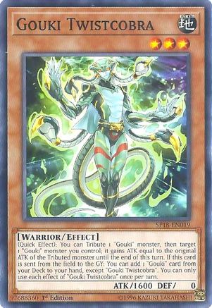 Gouki Twistcobra (SP18-EN019) - Star Pack VRAINS 1st Edition Star Pack VRAINS Yugioh Single  Squirtle Squad Card Shop.