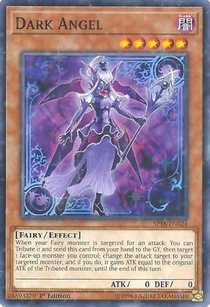 Dark Angel (Starfoil) (SP18-EN024) - Star Pack VRAINS 1st Edition Star Pack VRAINS Yugioh Single  Squirtle Squad Card Shop.