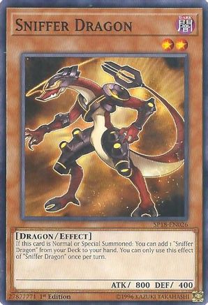 Sniffer Dragon (SP18-EN026) - Star Pack VRAINS 1st Edition Star Pack VRAINS Yugioh Single  Squirtle Squad Card Shop.