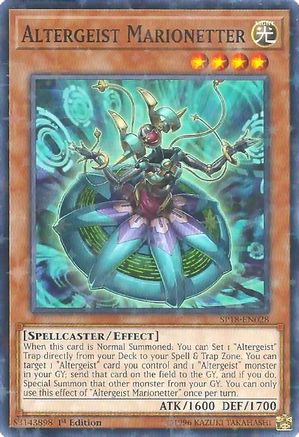Altergeist Marionetter (Starfoil) (SP18-EN028) - Star Pack VRAINS 1st Edition Star Pack VRAINS Yugioh Single  Squirtle Squad Card Shop.
