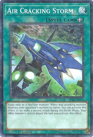 Air Cracking Storm (Starfoil) (SP18-EN042) - Star Pack VRAINS 1st Edition Star Pack VRAINS Yugioh Single  Squirtle Squad Card Shop.
