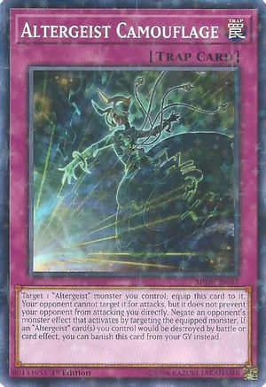 Altergeist Camouflage (Starfoil) (SP18-EN047) - Star Pack VRAINS 1st Edition Star Pack VRAINS Yugioh Single  Squirtle Squad Card Shop.