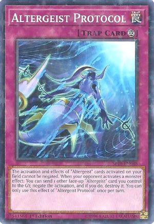 Altergeist Protocol (Starfoil) (SP18-EN048) - Star Pack VRAINS 1st Edition Star Pack VRAINS Yugioh Single  Squirtle Squad Card Shop.