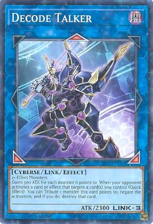 Decode Talker (Starfoil) (SP18-EN031) - Star Pack VRAINS 1st Edition Star Pack VRAINS Yugioh Single  Squirtle Squad Card Shop.