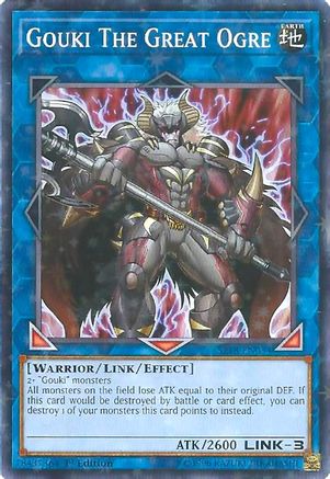Gouki The Great Ogre (Starfoil) (SP18-EN034) - Star Pack VRAINS 1st Edition Star Pack VRAINS Yugioh Single  Squirtle Squad Card Shop.