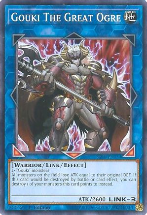 Gouki The Great Ogre (SP18-EN034) - Star Pack VRAINS 1st Edition Star Pack VRAINS Yugioh Single  Squirtle Squad Card Shop.