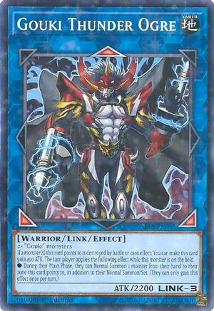 Gouki Thunder Ogre (Starfoil) (SP18-EN035) - Star Pack VRAINS 1st Edition Star Pack VRAINS Yugioh Single  Squirtle Squad Card Shop.